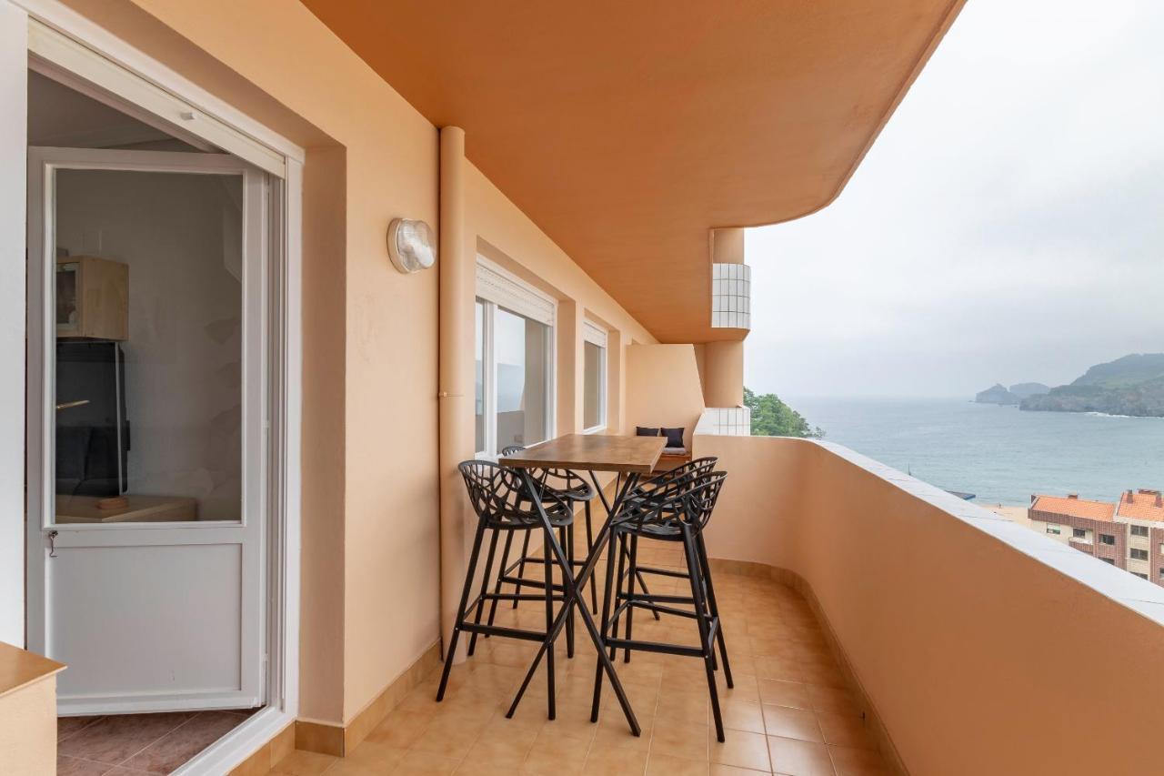 Apto Con Vistas Al Mar Gure Izarra En Bakio By Kabia Gestion Dış mekan fotoğraf